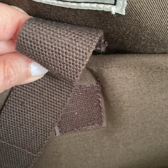 EUC BROWN PELLE STUDIO OILED SUEDE & LEATHER MESSENGER BAG/CARRY-ON - Picture 4 of 15